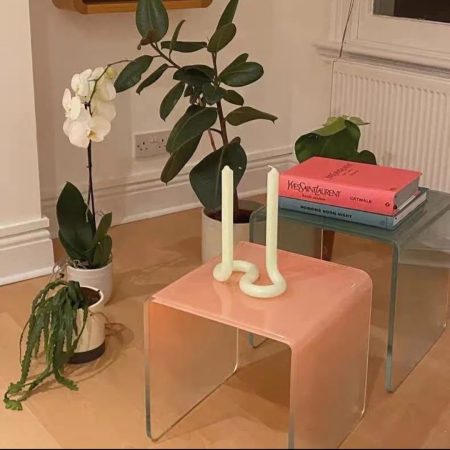 GRADIENT ACRYLIC SIDE TABLE