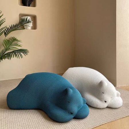 SLEEPING BEAR STOOL
