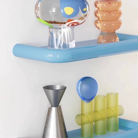 PIPE WALL SHELF
