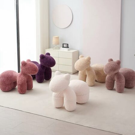 PONY FURRY STOOL