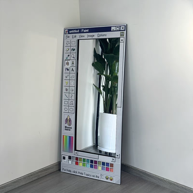 90S PAINT MIRROR กระจกรุ่นเพ้นท์