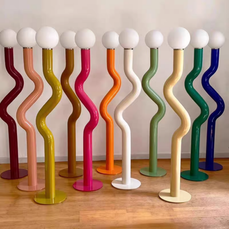 straw floor lamp my dolls house